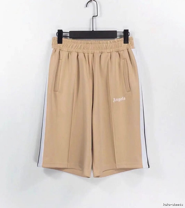Palm Angels Statement Track shorts Black Side Stripe for Easy Pairing