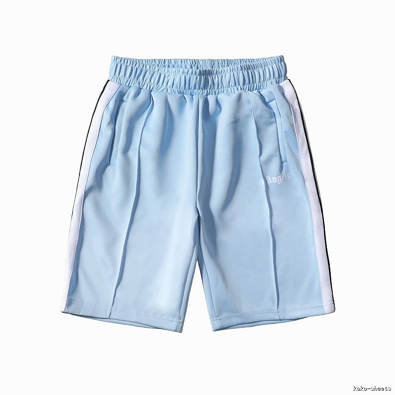Palm Angels Travel Track shorts Black Side Stripe with Modern Look