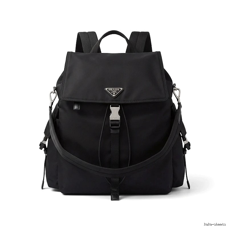 Prada classic black backpack