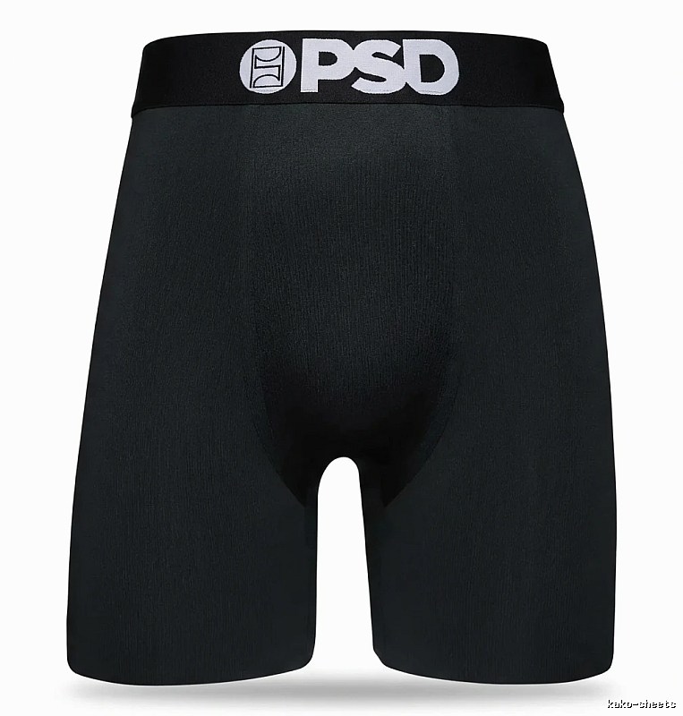 PSD Men's Simple Style Black Shorts