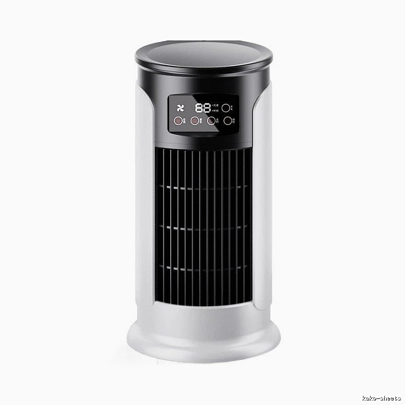 Quiet Room Mini Air Cooler White English Packaging