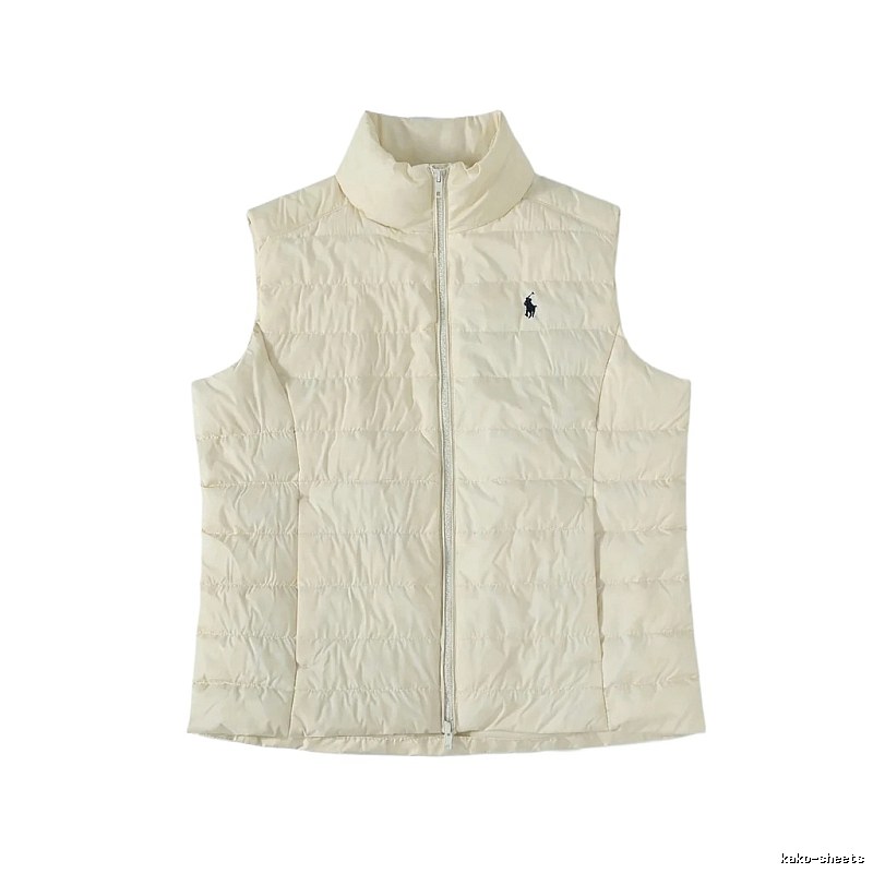 Ralph Lauren Classic Beige Down Vest