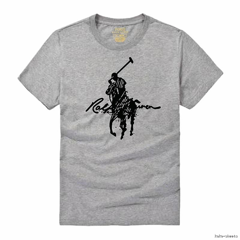 Ralph Lauren Polo Ashy Gray Trendy T-shirt