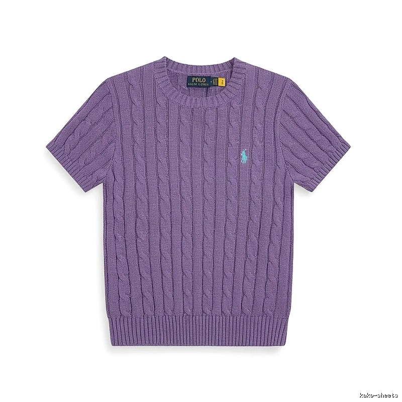 Ralph Lauren Polo series purple knitted sweater
