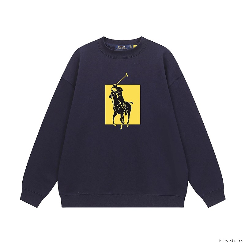Ralph Lauren Polo Series Retro Style Sweatshirt