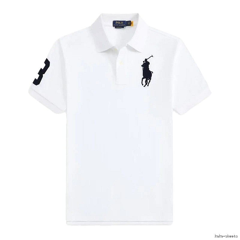 Ralph Lauren Polo White Minimalist Style T-shirt