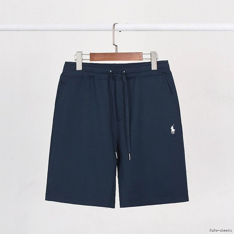 Ralph Lauren Streetwear Sweat shorts Gray Drawstring Small with Logo Accent