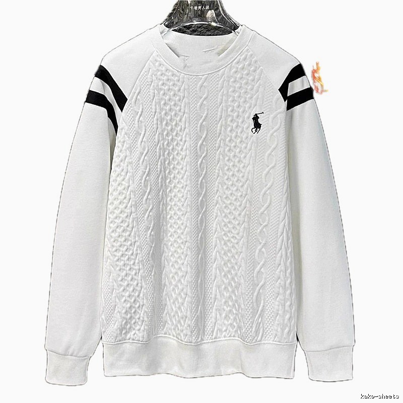 Ralph Lauren's classic white sweater