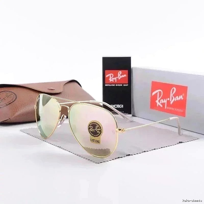 Ray-Ban Urban Aviator sunglasses Metal Frame Sunglasses with Statement Pattern