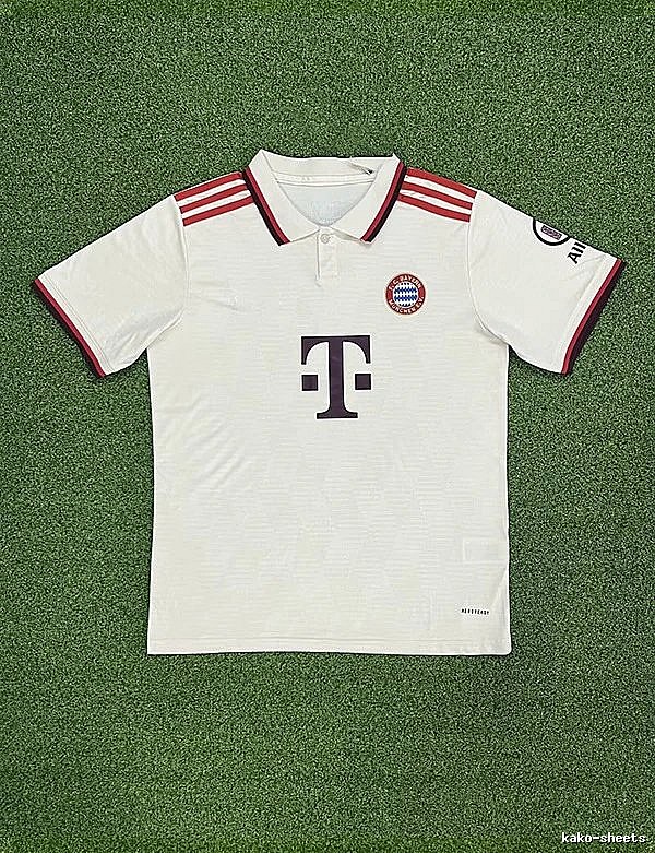 Real Madrid Logo Detail Home soccer jersey White Real Madrid with Relaxed Feel