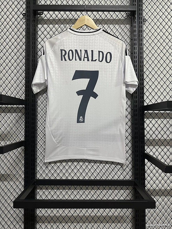 Real Madrid Streetwear Home soccer jersey White Real Madrid with Logo Accent Select Edition