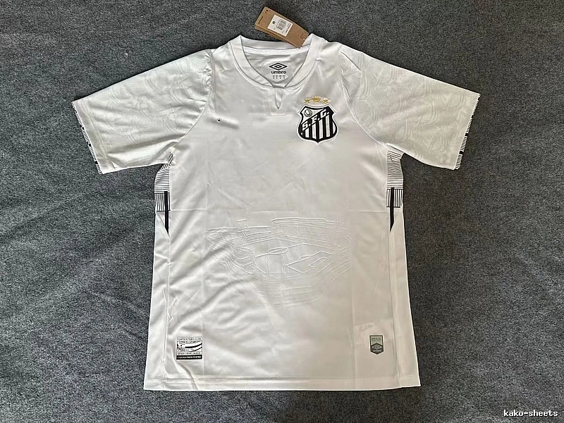 Real Madrid Summer Home soccer jersey White Football Gold with Bold Graphic