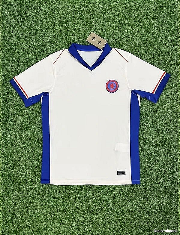 Real Madrid Summer Home soccer jersey White Real Madrid with Bold Graphic