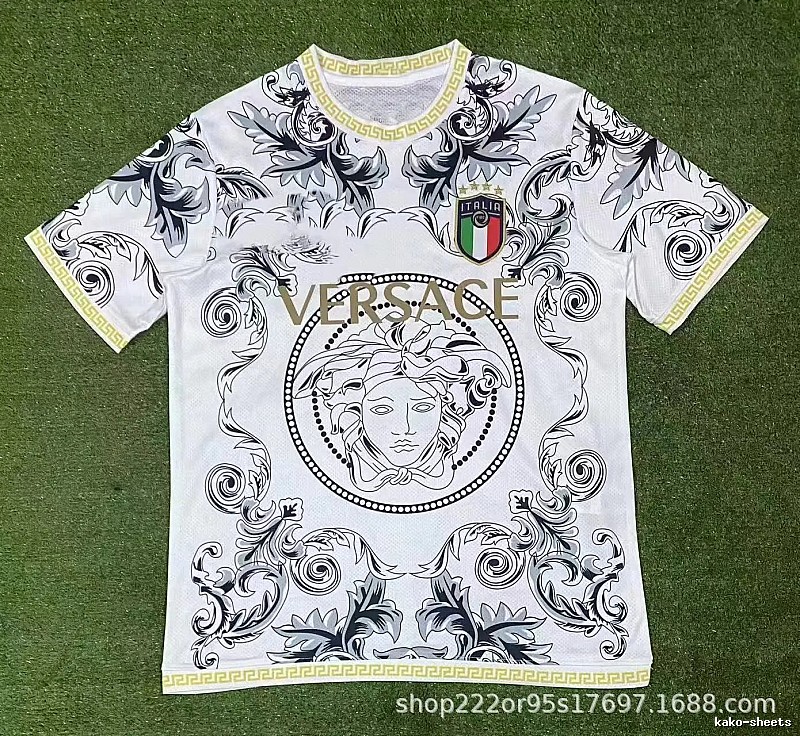 Real Madrid White Dragon Soccer Jersey Visual Accent