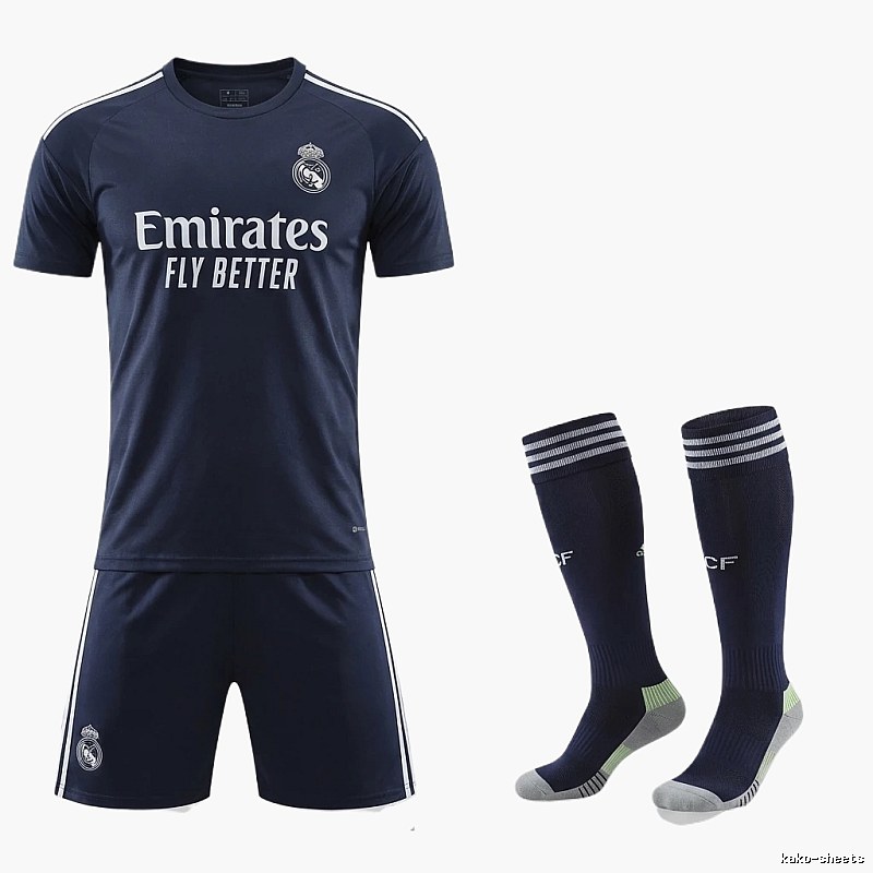 Real Madrid's away series sporty jersey (dark blue)