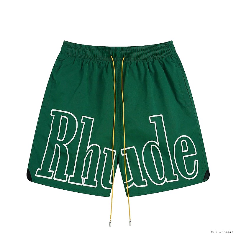RHUDE letter trendy brand style shorts