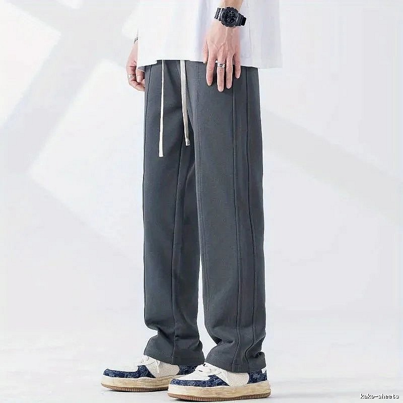 Rick Owens Casual Drawstring pants Black Relaxed Long for Streetwear Looks