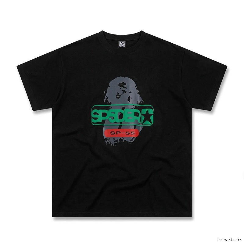 Sp5der Dark Cool Trend Short Sleeve