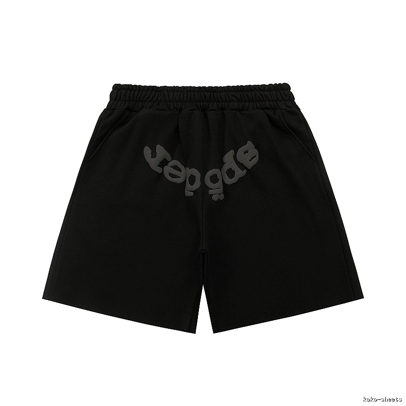 Sp5der letter trendy brand style shorts