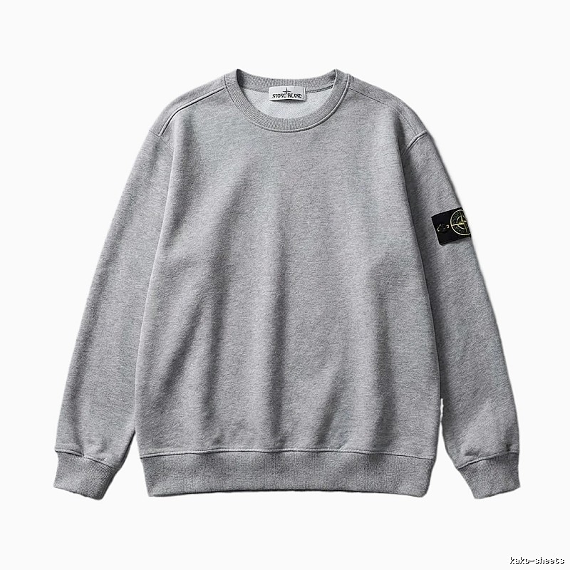 Stone Island basic grey sweatshirt