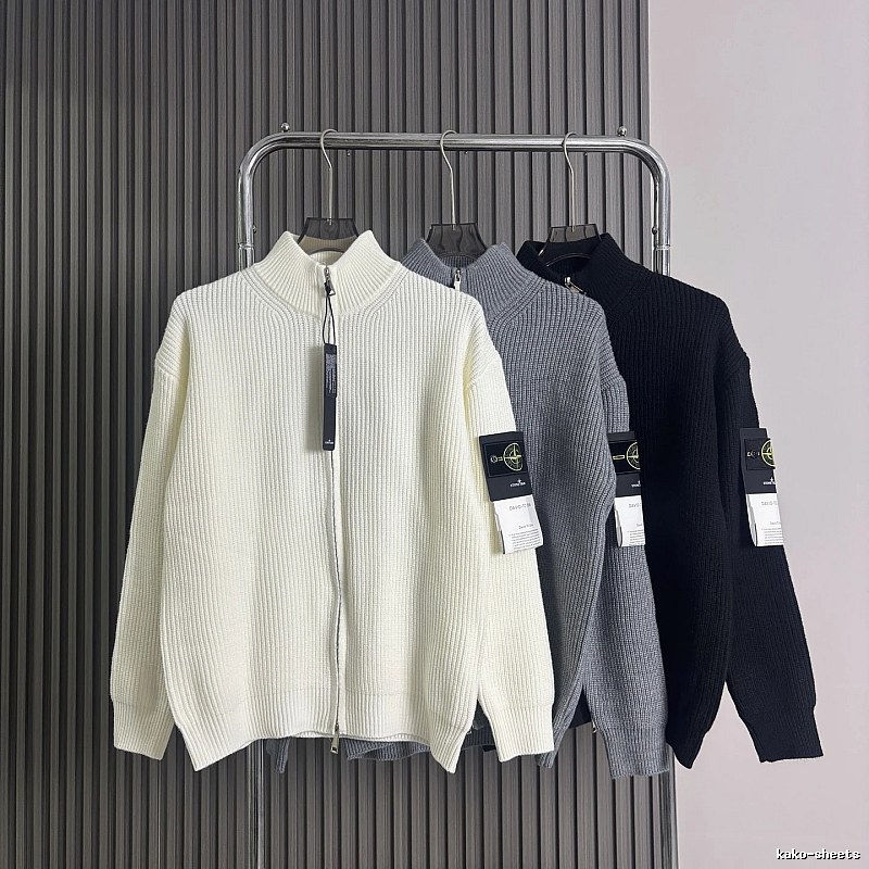 Stone Island Half-Turtleneck Knitted Sweater