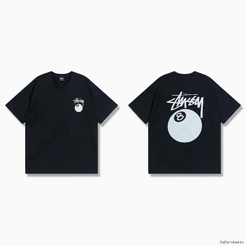Stussy 8-Ball Series Black T-shirt