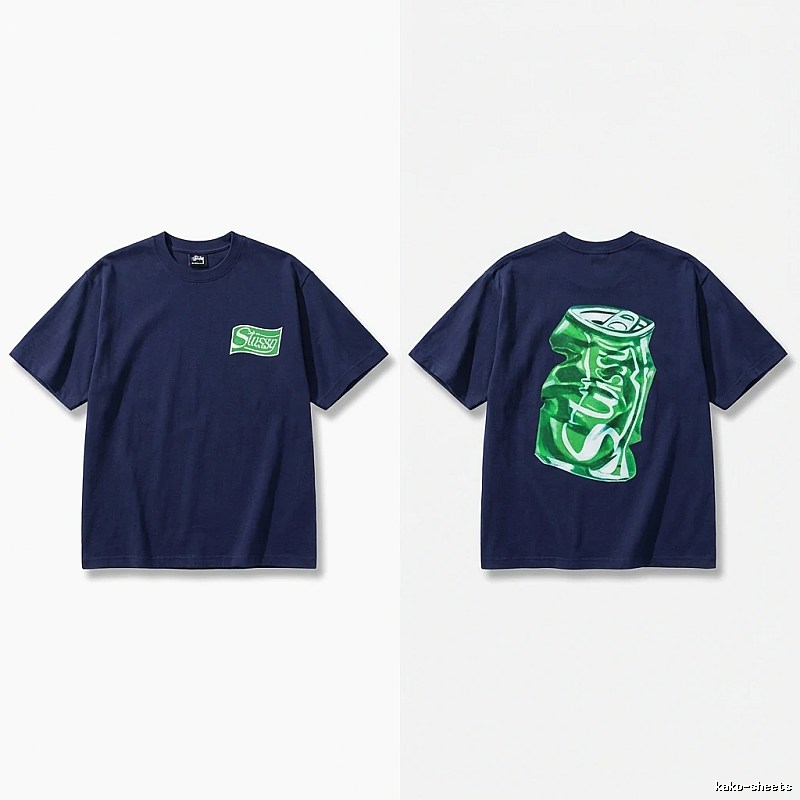 Stussy Cola Print Short-Sleeve T-Shirt