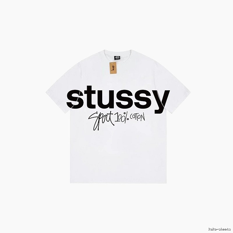 Stussy Gift Ready Graphic T-shirt Black White Stussy with Standout Detail