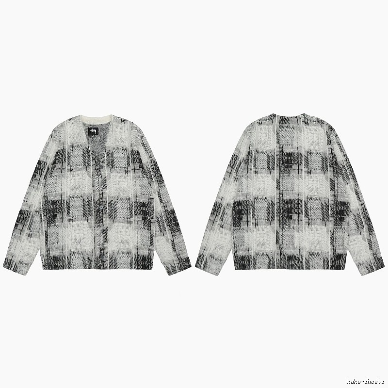 Stussy Gray Swirl Graphic SweatShirt Gift Ready