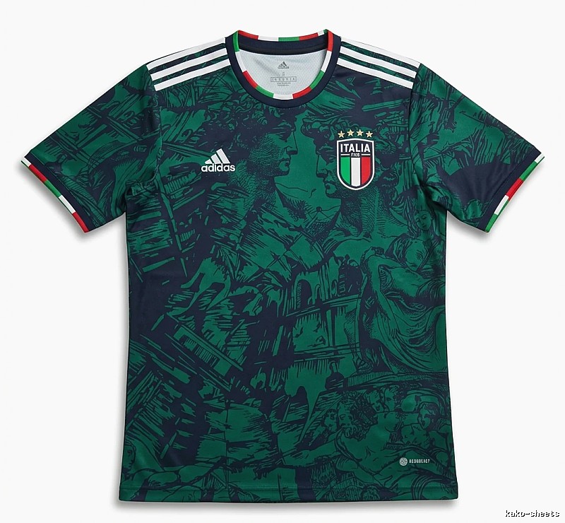 Stussy Italian retro style green T-shirt