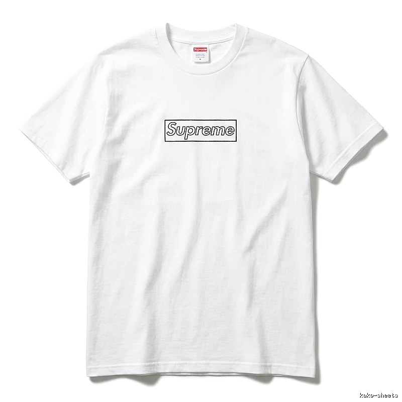 Supreme Basic Simple White T-shirt