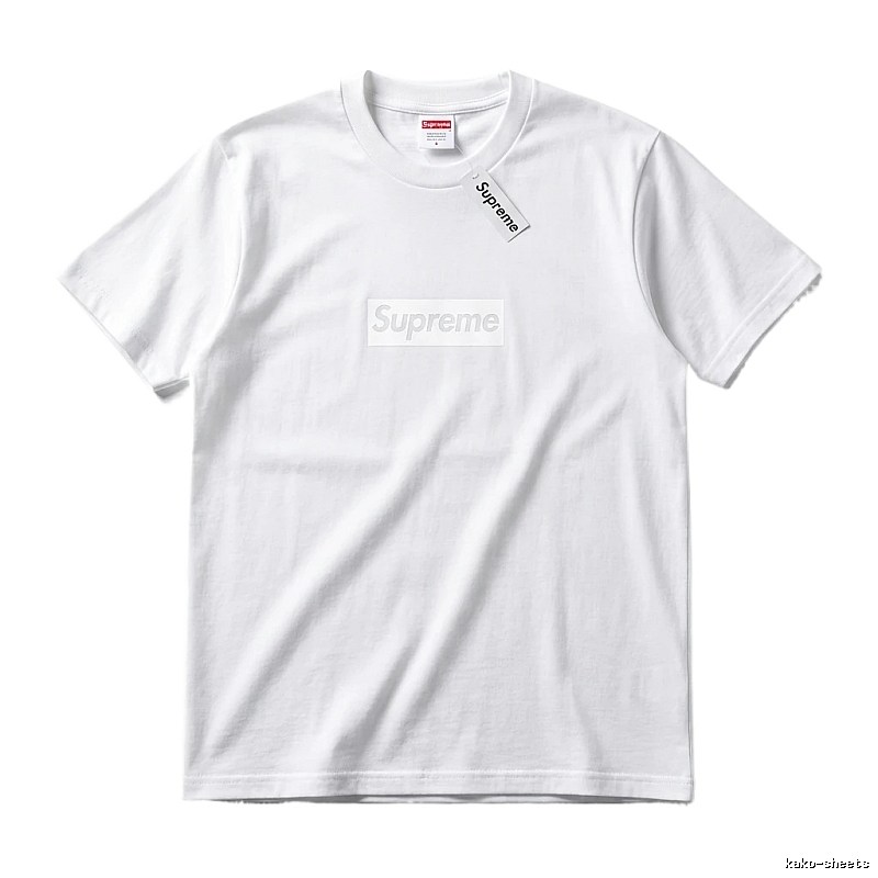 Supreme basic simple white T-shirt