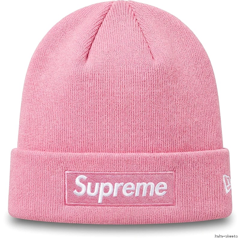 Supreme basic style pink cold hat
