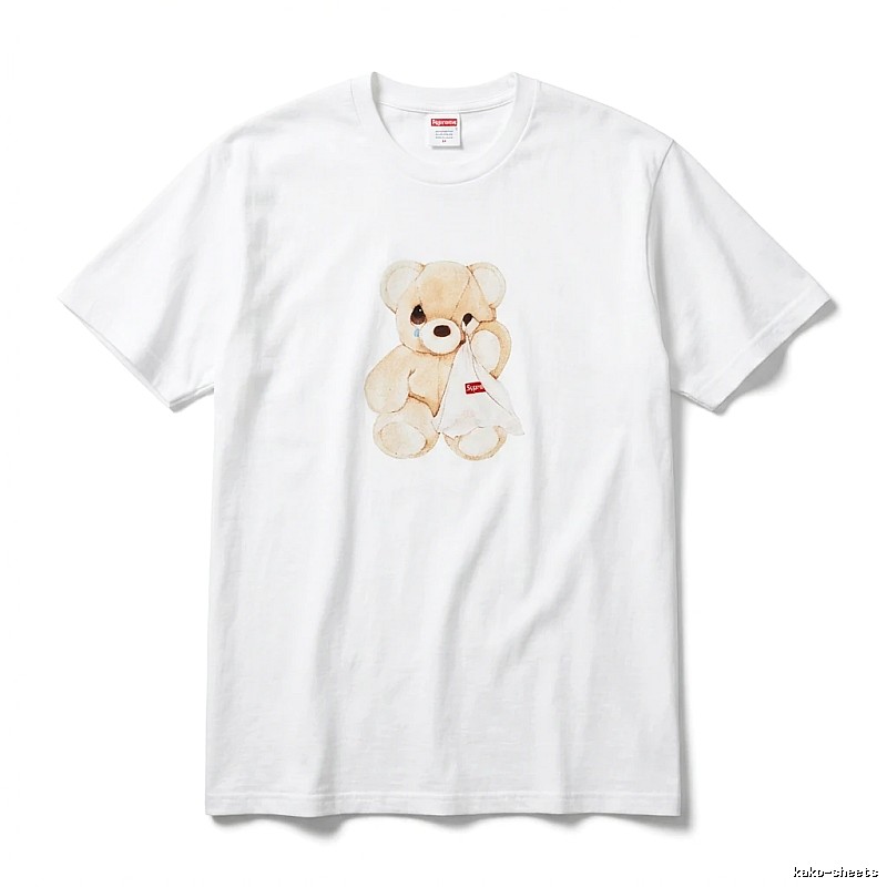 Supreme Bear Trend Brand White T-shirt