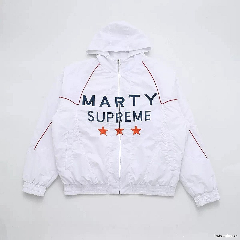 Supreme Marty Stars White Pullover Hoodie