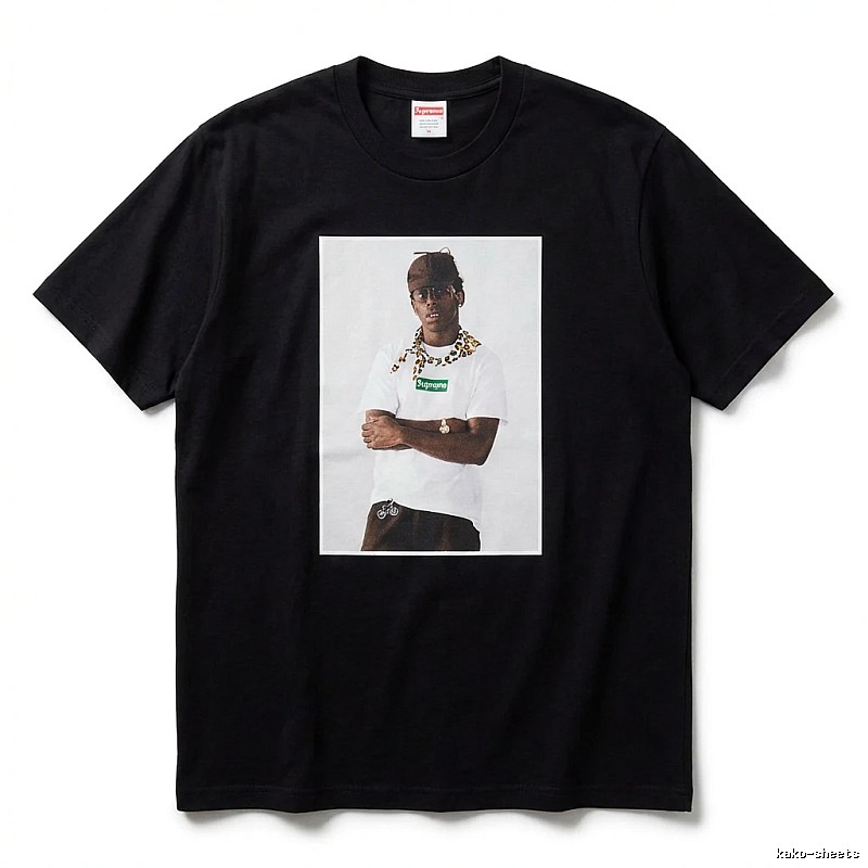 Supreme Portrait Style Black T-shirt