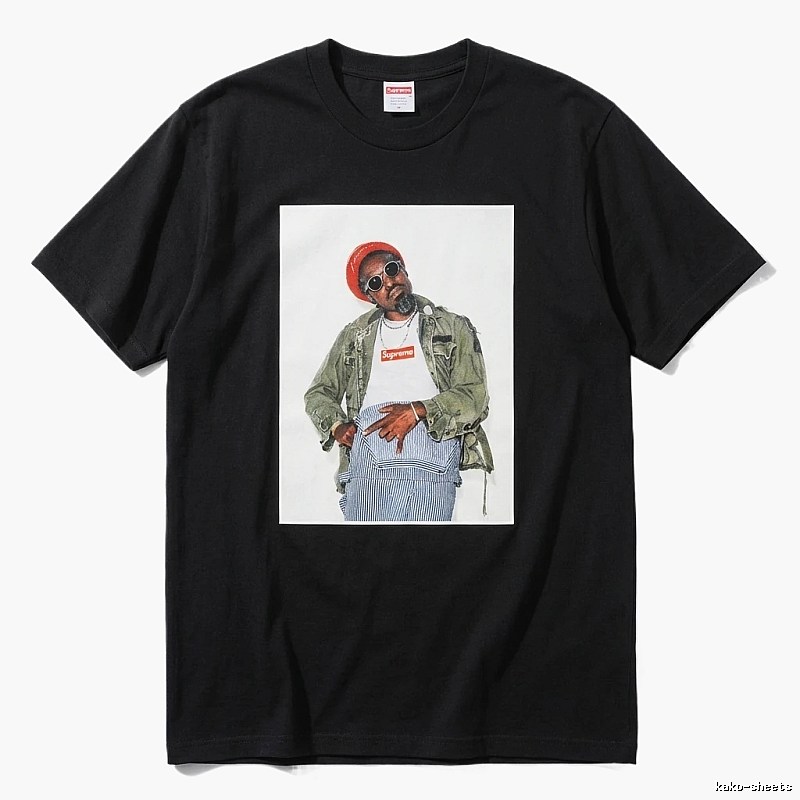 Supreme Portrait Style Black T-shirt