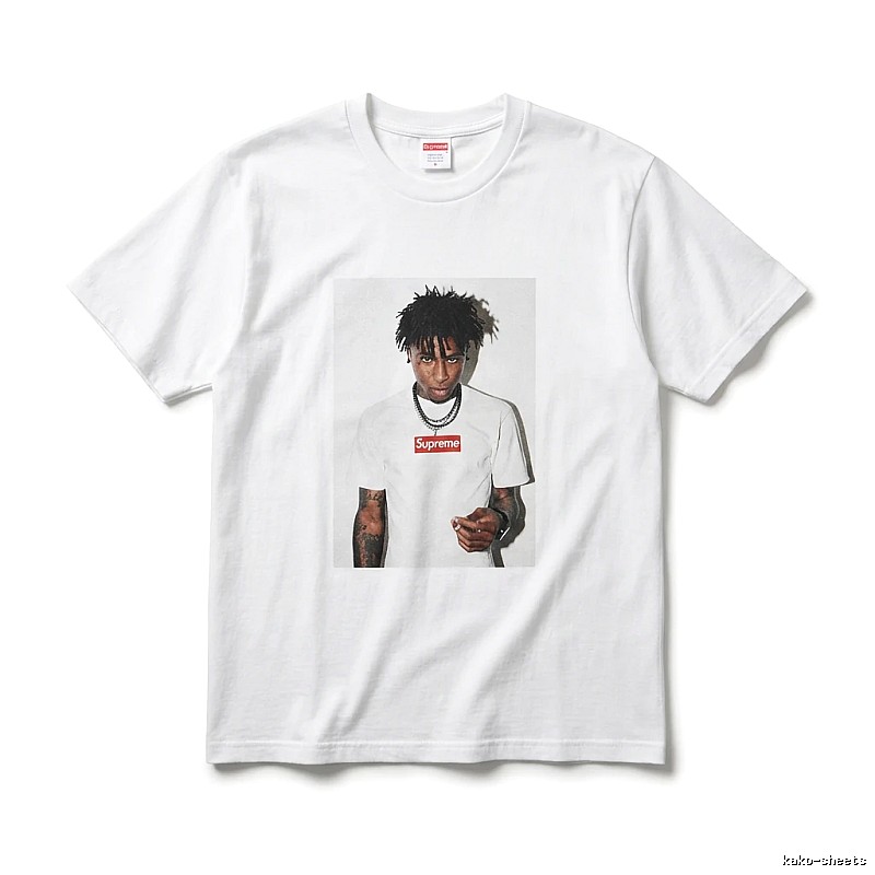 Supreme Portrait Style White T-shirt
