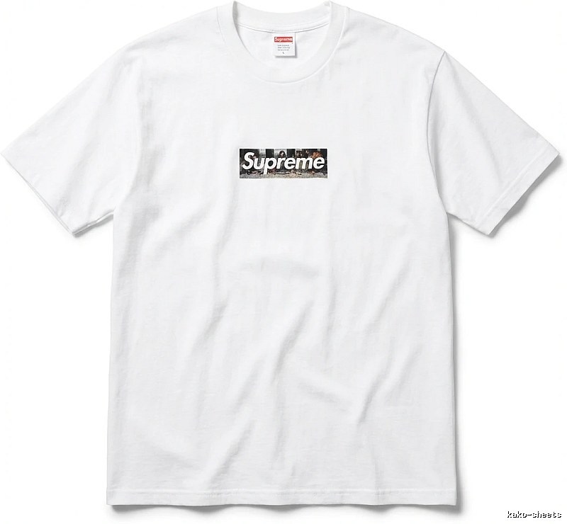 Supreme Retro Style White T-shirt