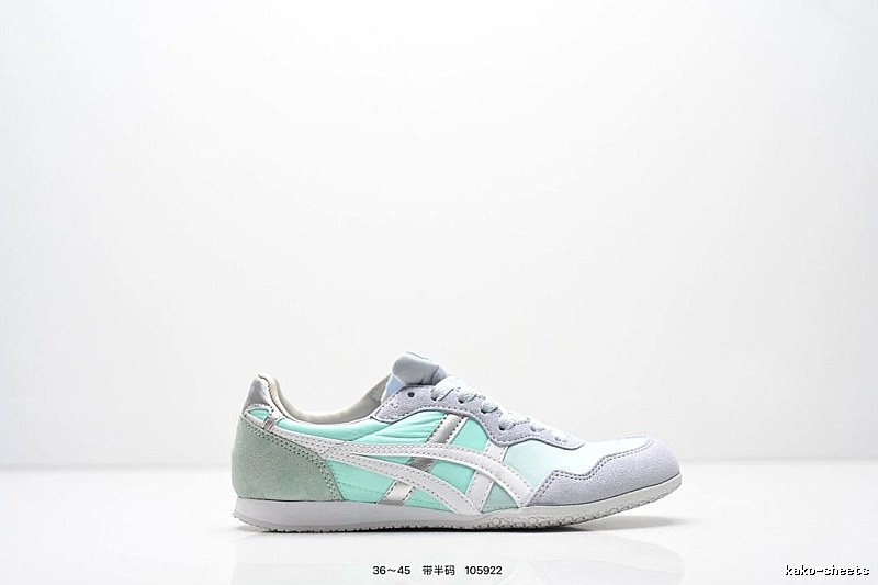 Tiger of Onitsuka retro light blue sports shoes