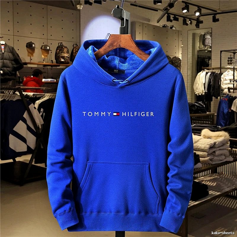 Tommy Hilfiger Royal Blue Logo Hoodie Gift Ready