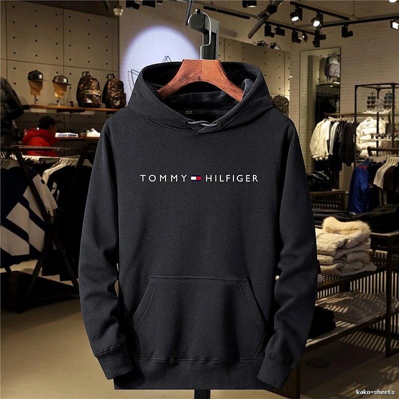 Tommy Hilfiger Streetwear Logo hoodie White Tommy Hilfiger with Logo Accent