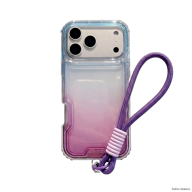 Transparent Gradient iPhone Case