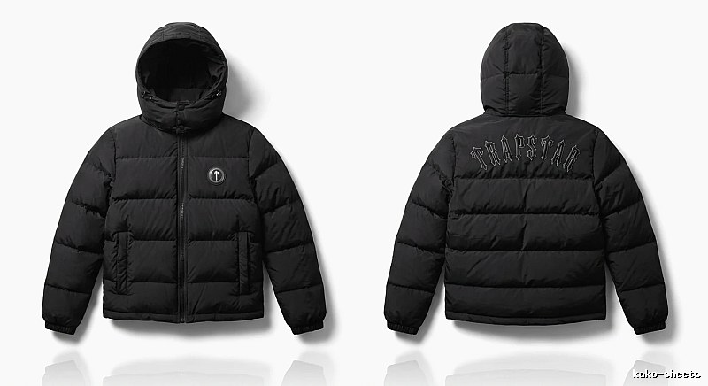 Trapstar Black Trendy and Cool Down Jacket