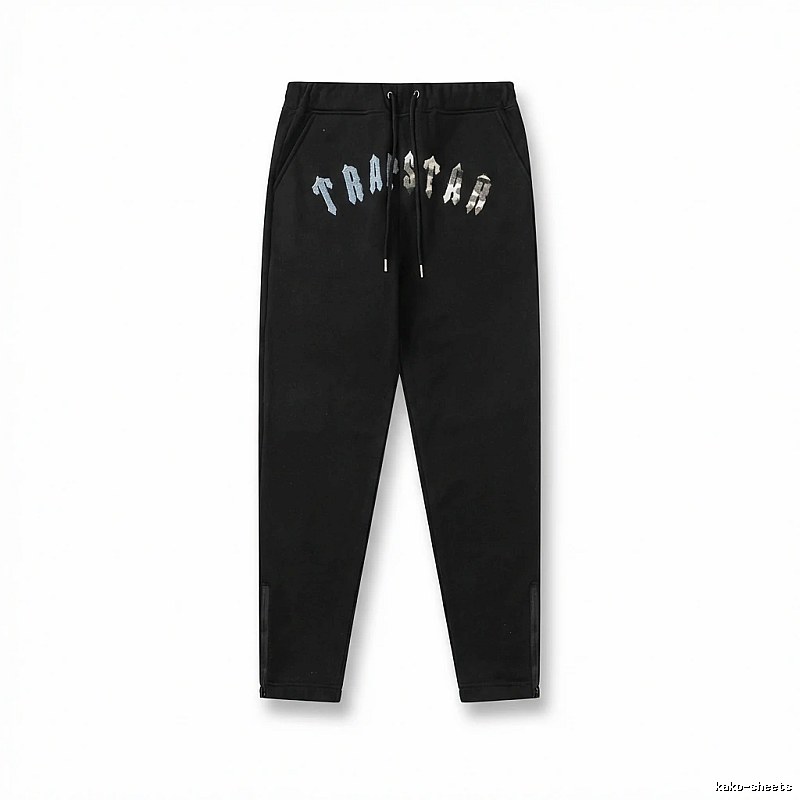 Trapstar Letter Style Black Sweatpants