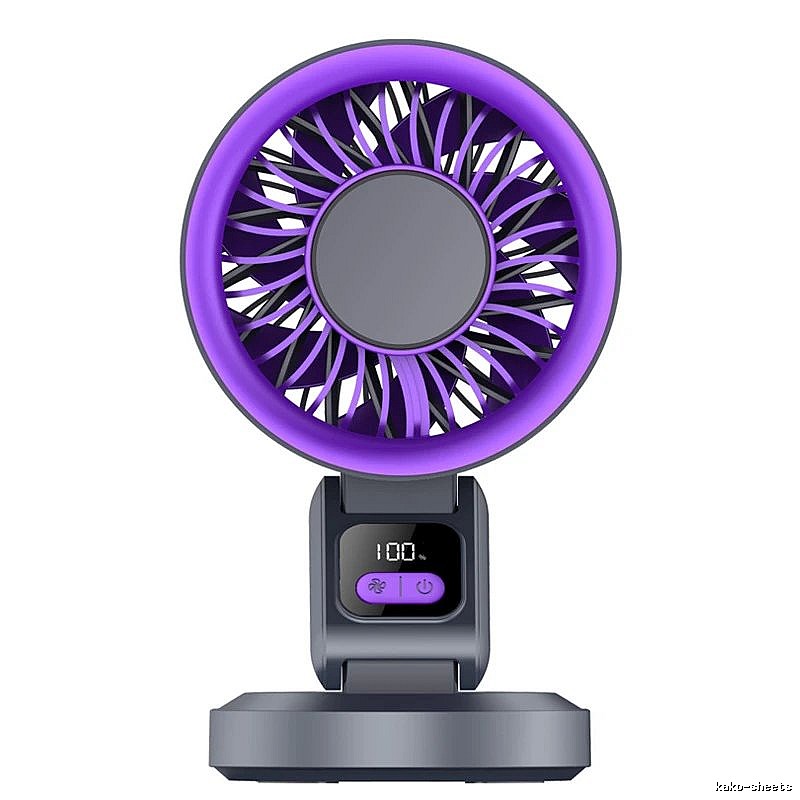 Travel Cooling Desktop Cooling Fan Gray Standard Airflow