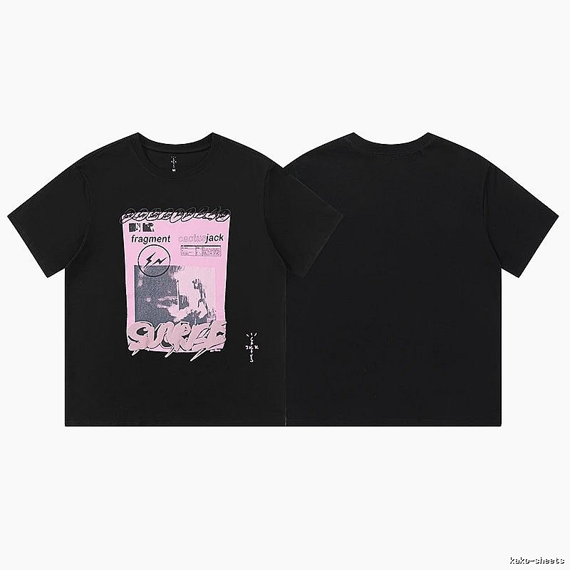 Travis Scott Travel Graphic T-shirt Brown Travis Scott with Modern Look