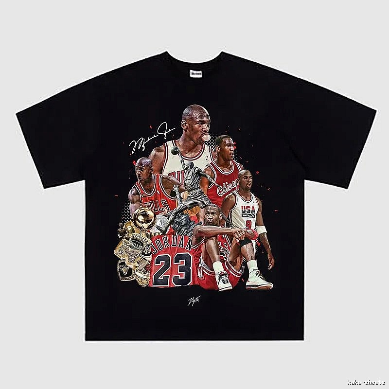 Tupac Gift Ready Portrait graphic T-shirt Black Tupac Collage with Fresh Pattern