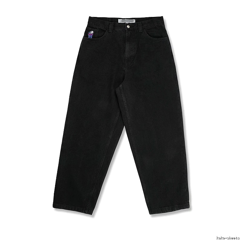 Y2K black jeans
